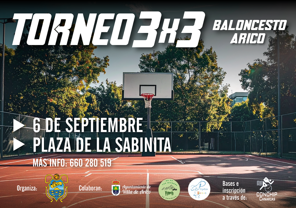 Ir a la publicación Abiertas las inscripciones para el Torneo 3×3 de Arico