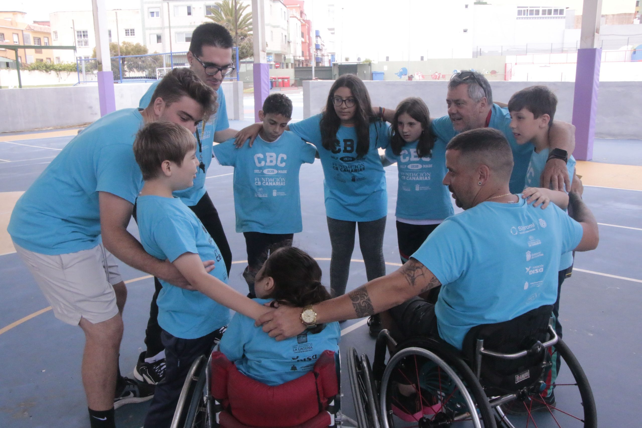 Las escuelas de baloncesto inclusivo de La Laguna inician el curso