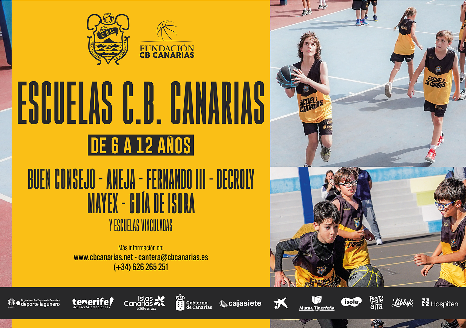 ¡Vuelven las Escuelas CBC de Iniciación!