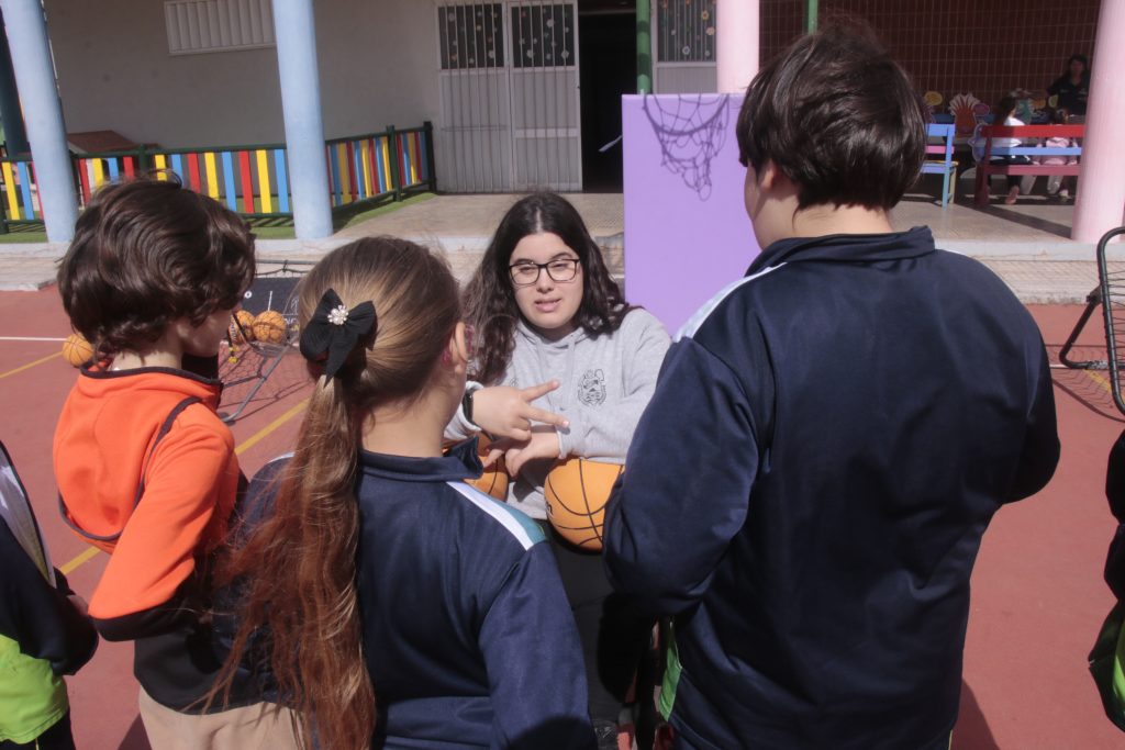 Visibilización baloncesto inclusivo y adaptado-CEIP Emeterio Gutiérrez Albelo