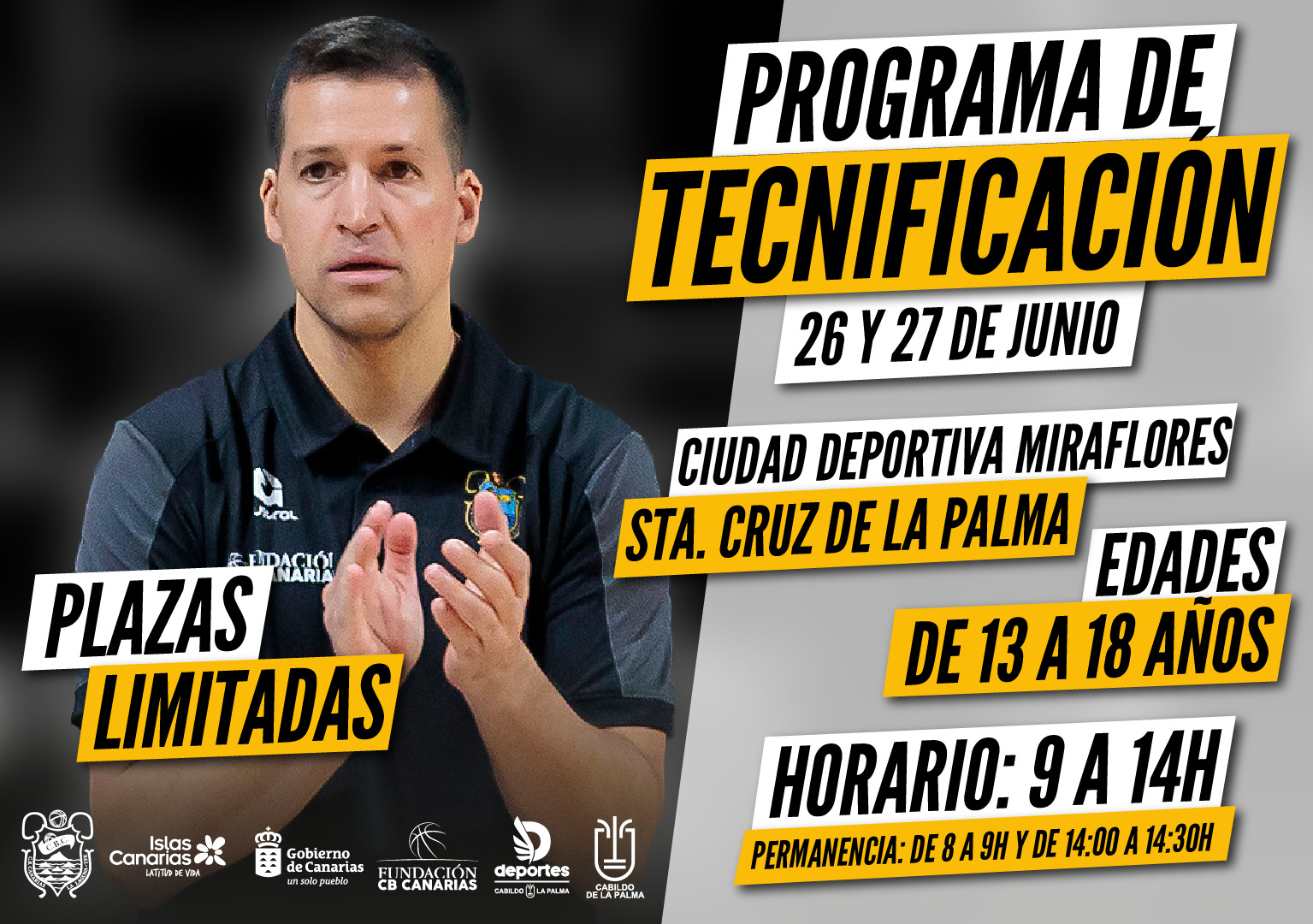 Nueva iniciativa estival: ¡llega el Programa de Tecnificación de La Palma!