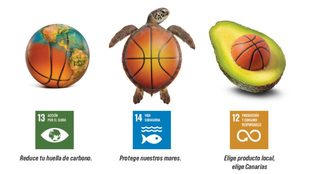 La Fundación CB Canarias impulsa la sostenibilidad a través del baloncesto con la campaña ‘Canarias: Destino Sostenible’