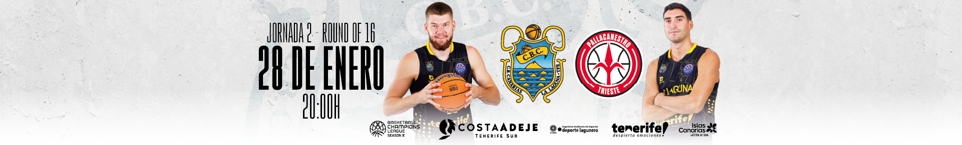 Entradas a la venta para La Laguna Tenerife-Trieste