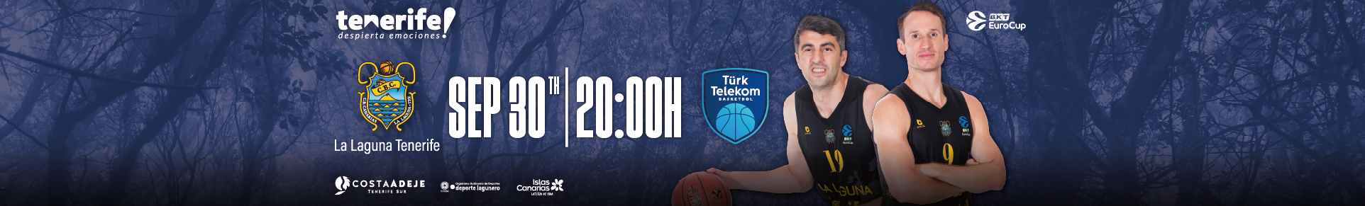 Venta de entradas para La Laguna Tenerife-Turk Telekom