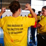 Éxito de acogida de "Una mañana de baloncesto con el CB Canarias" (8)