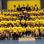 Jugadores del primer equipo visitan los Campus de Navidad CanaryPay (2)