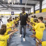 Jugadores del primer equipo visitan los Campus de Semana Santa CanaryPay (15)