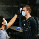 El Iberostar Tenerife ya trabaja en el Santiago Martín (6)