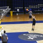 El Iberostar Tenerife ya trabaja en el Santiago Martín (5)