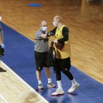 El Iberostar Tenerife ya trabaja en el Santiago Martín (3)