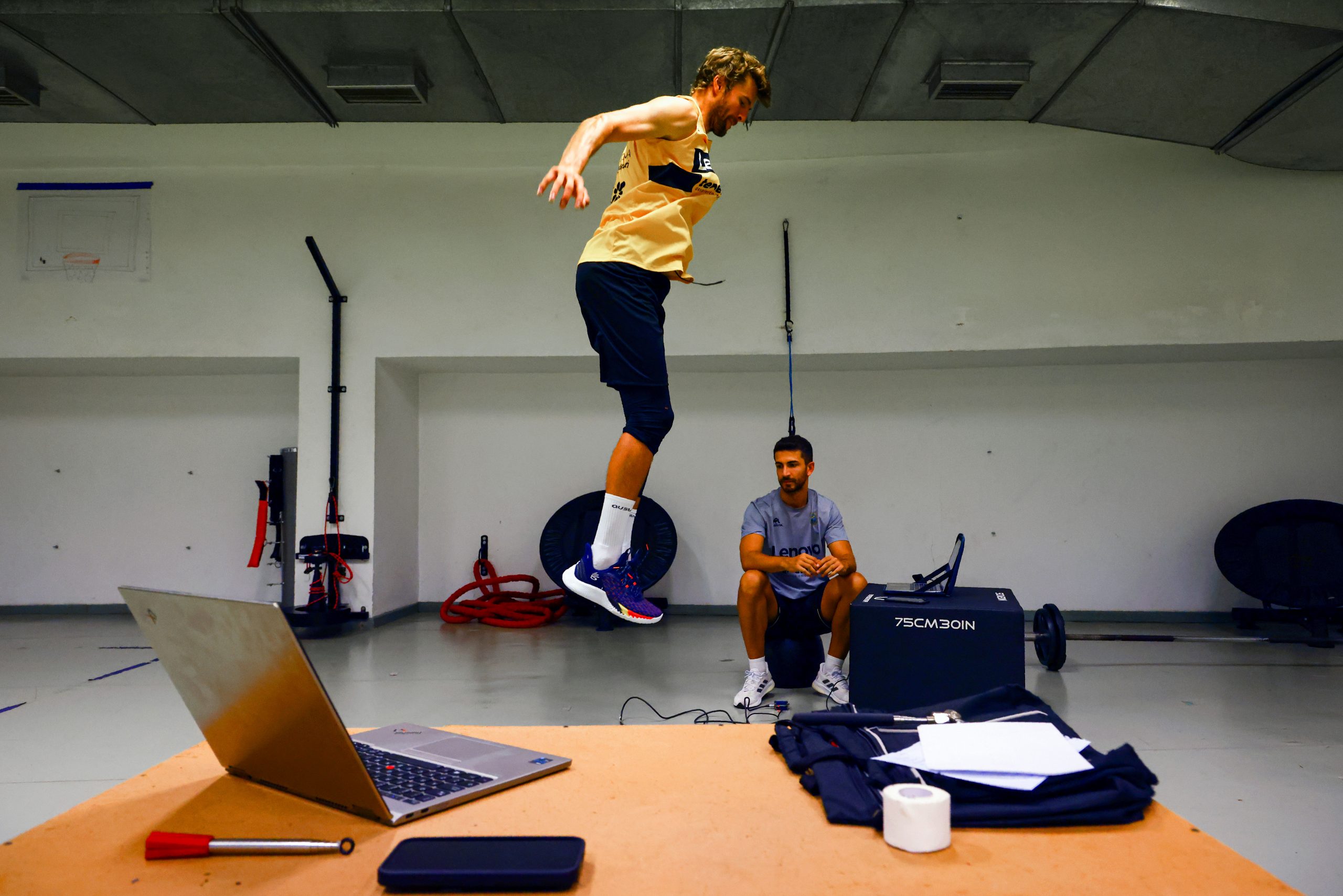 Así han sido los test físicos previos al inicio de los entrenamientos Imagen de Así han sido los test físicos previos al inicio de los entrenamientos