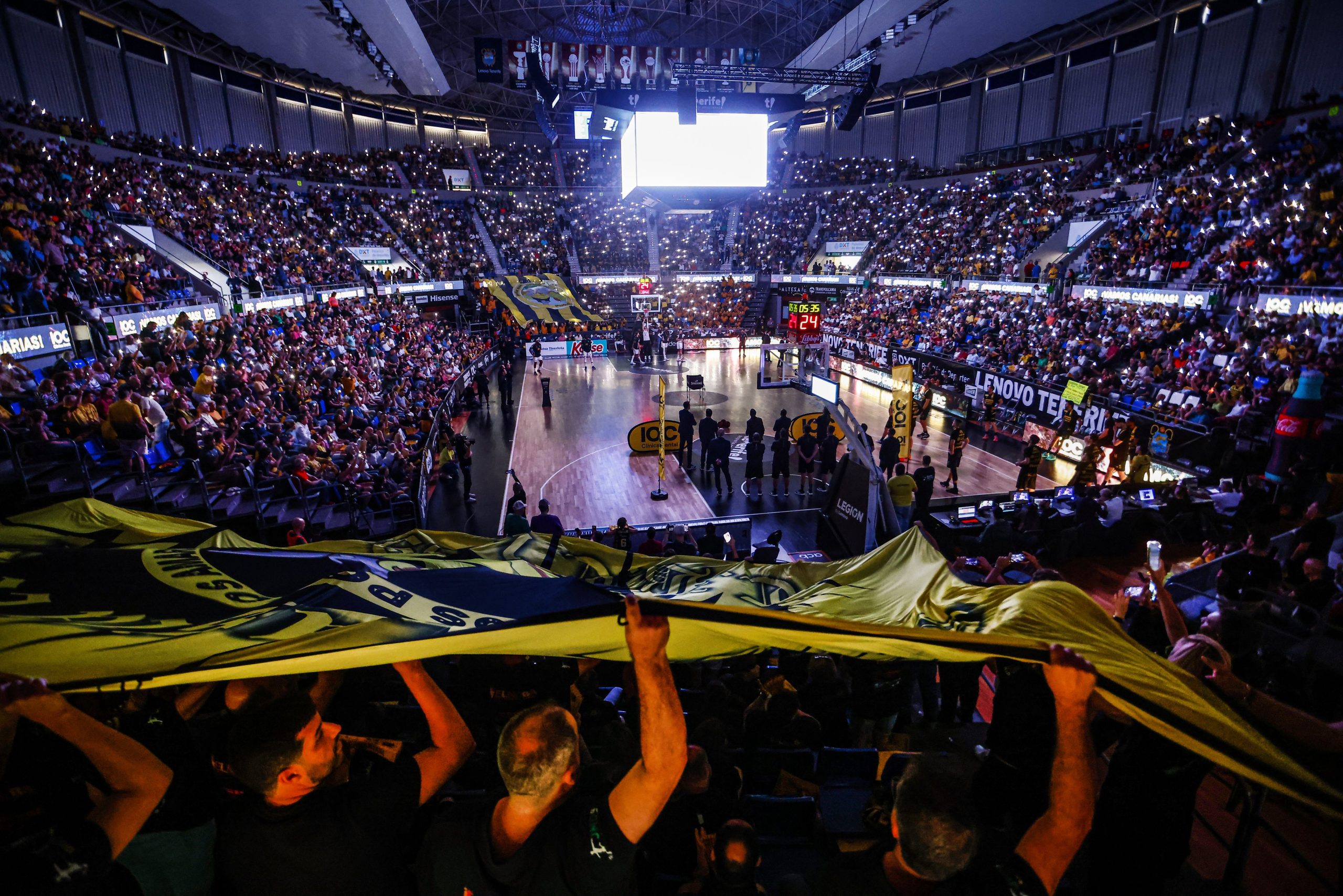 Agotadas las entradas disponibles para el Lenovo Tenerife-Joventut Imagen de Agotadas las entradas disponibles para el Lenovo Tenerife-Joventut