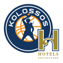 Escudo equipo de baloncesto Kolossos Rodas