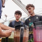 Explosión de ocio en clave aurinegra, en #LNB de La Laguna (17)