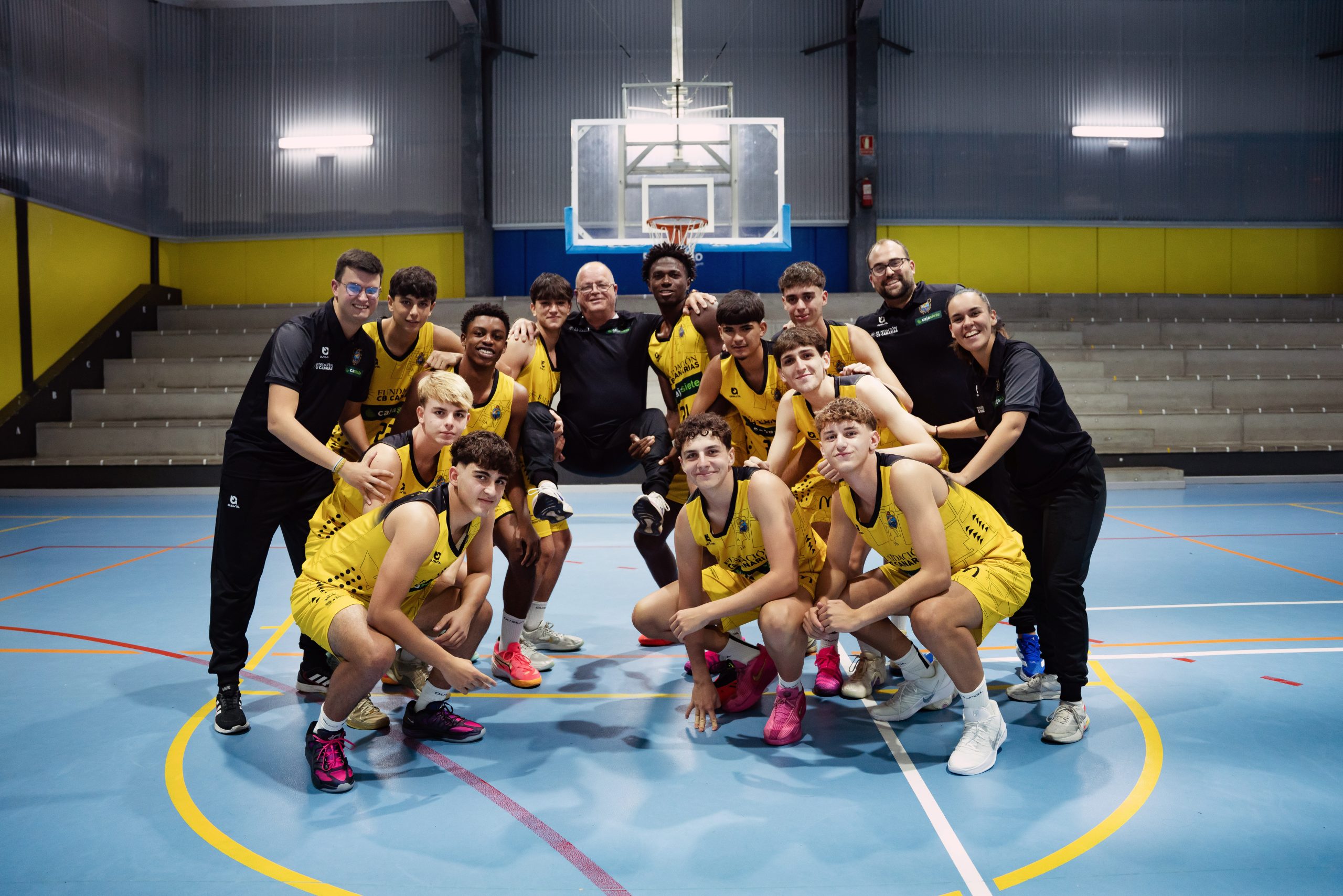 Cadete 2010 Cajasiete Fundación CB Canarias masculino