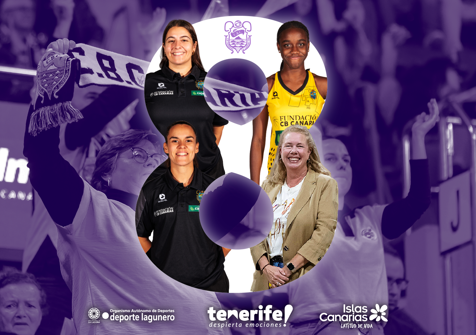 Noticia El CB Canarias se alinea con los valores del 8M