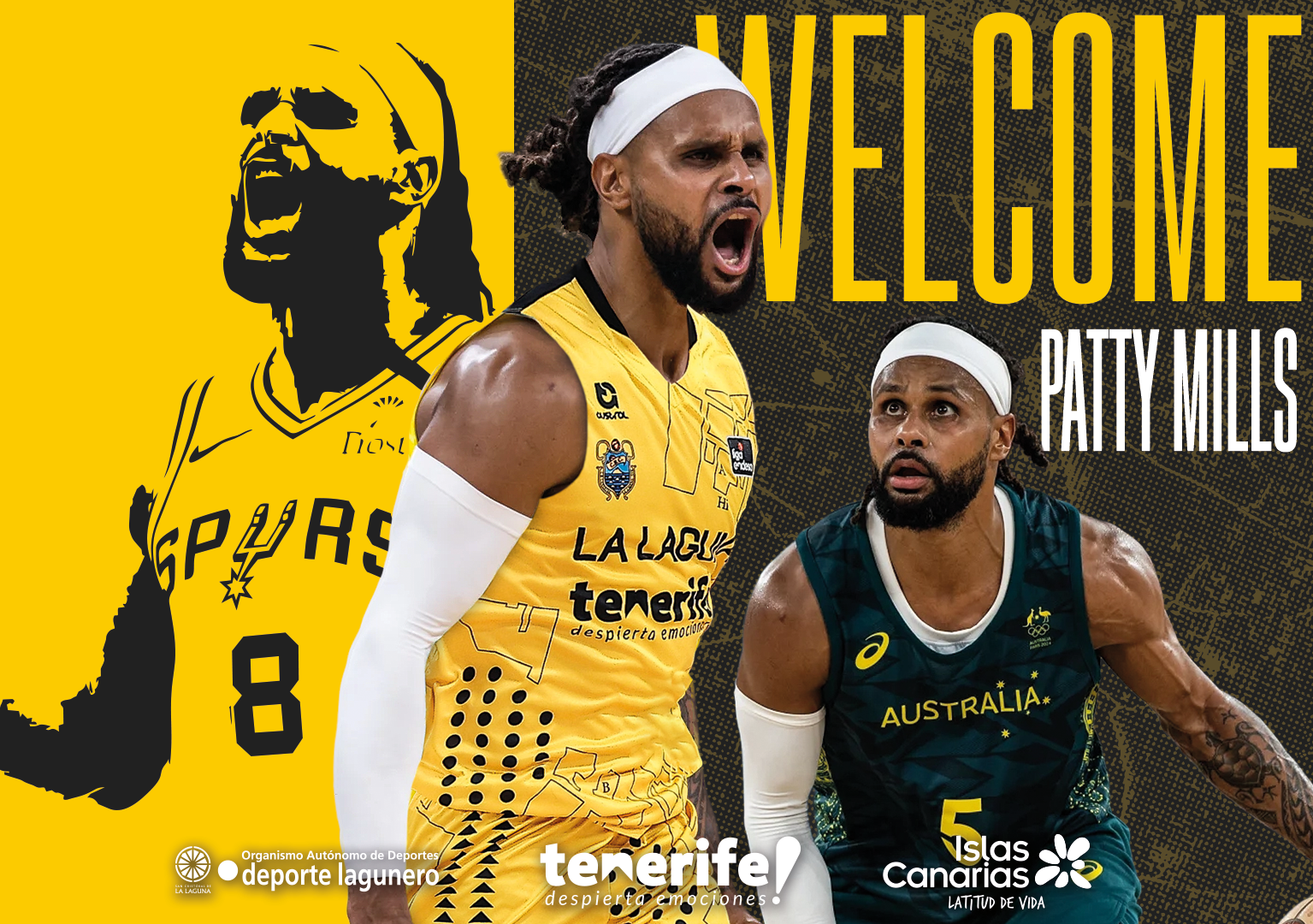 Imagen de La Laguna Tenerife ficha a Patty Mills