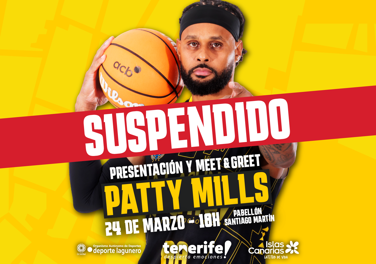 Noticia Suspendido el 'Meet and greet' con Patty Mills