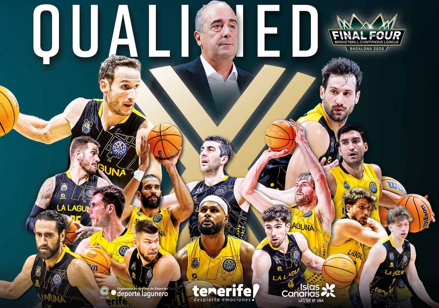 Noticia La Laguna Tenerife jugará la séptima Final Four de su historia en la BCL