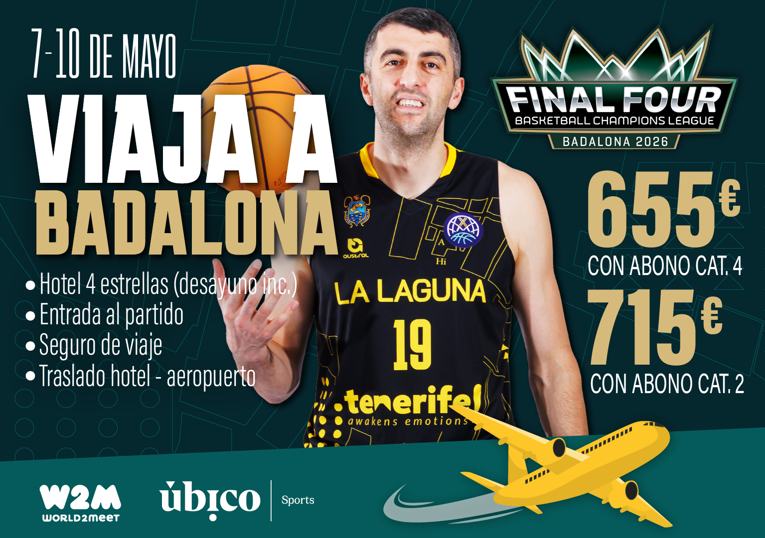 Azulmarino lanza un viaje para la Final Four de [...]