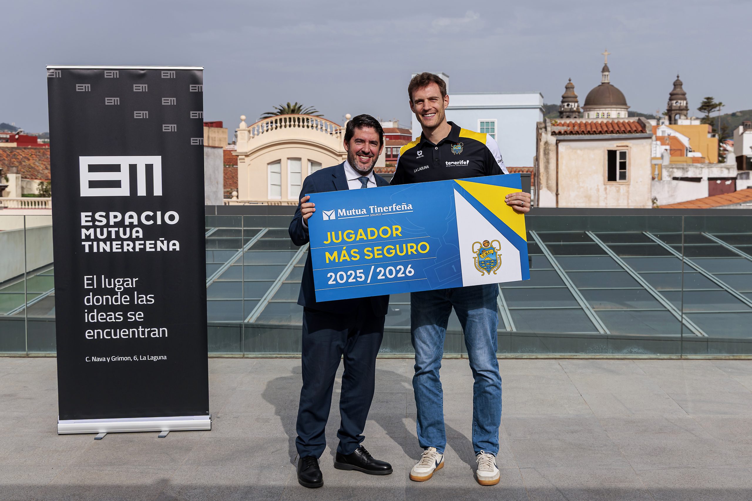 Mutua Tinerfeña elige a Tim Abromaitis como 'Jugador más Seguro' 25-26