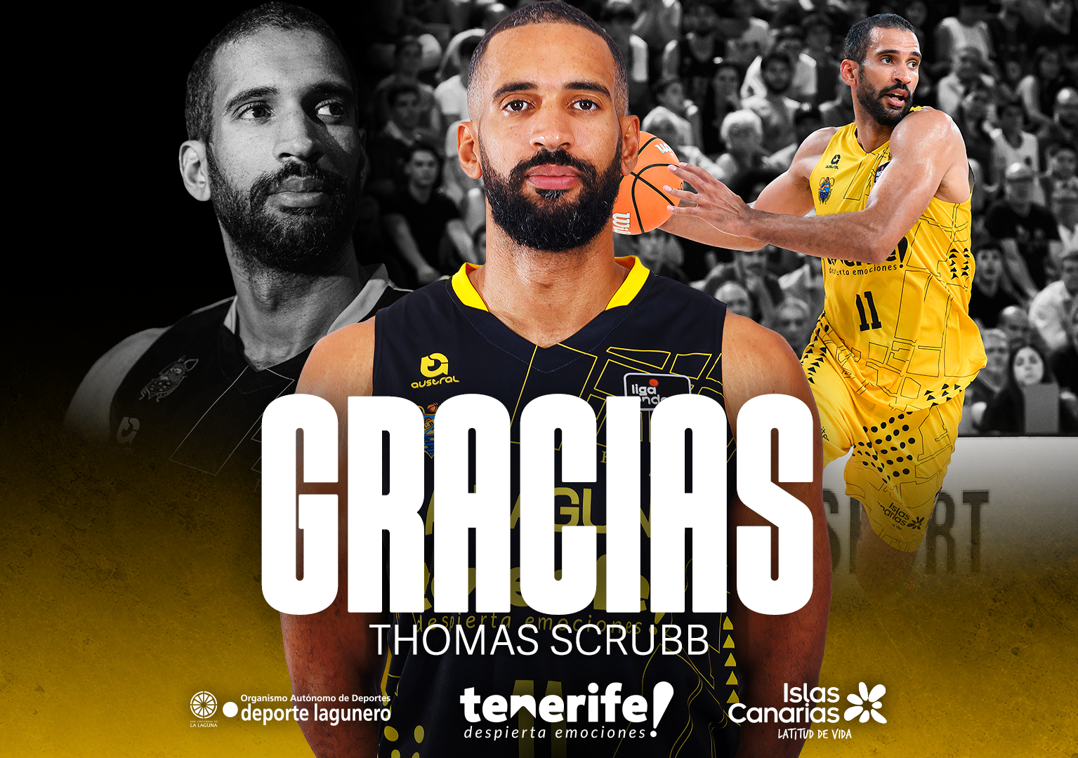 Thomas Scrubb no seguirá en La Laguna Tenerife