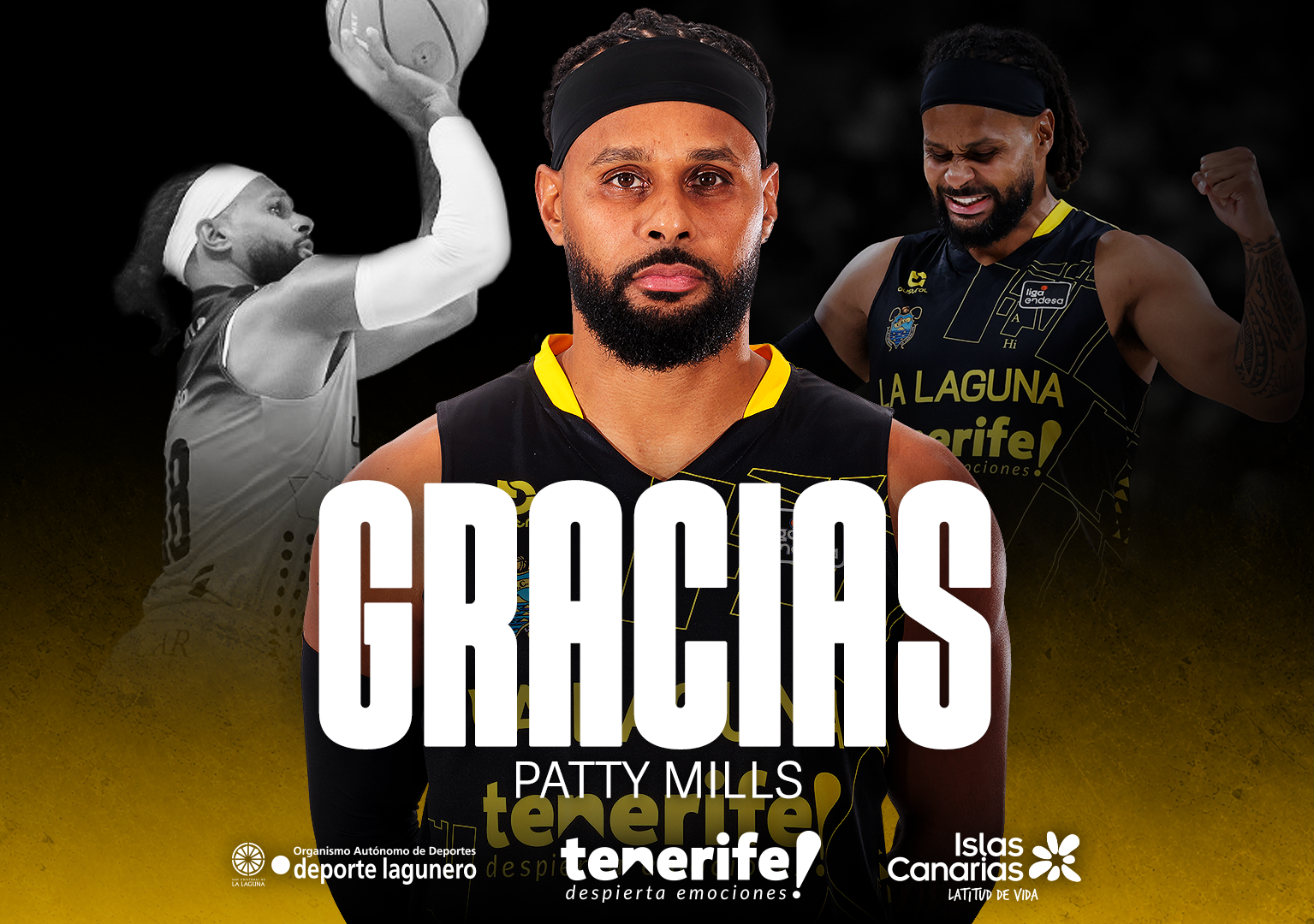 Patty Mills no continuará en La Laguna Tenerife