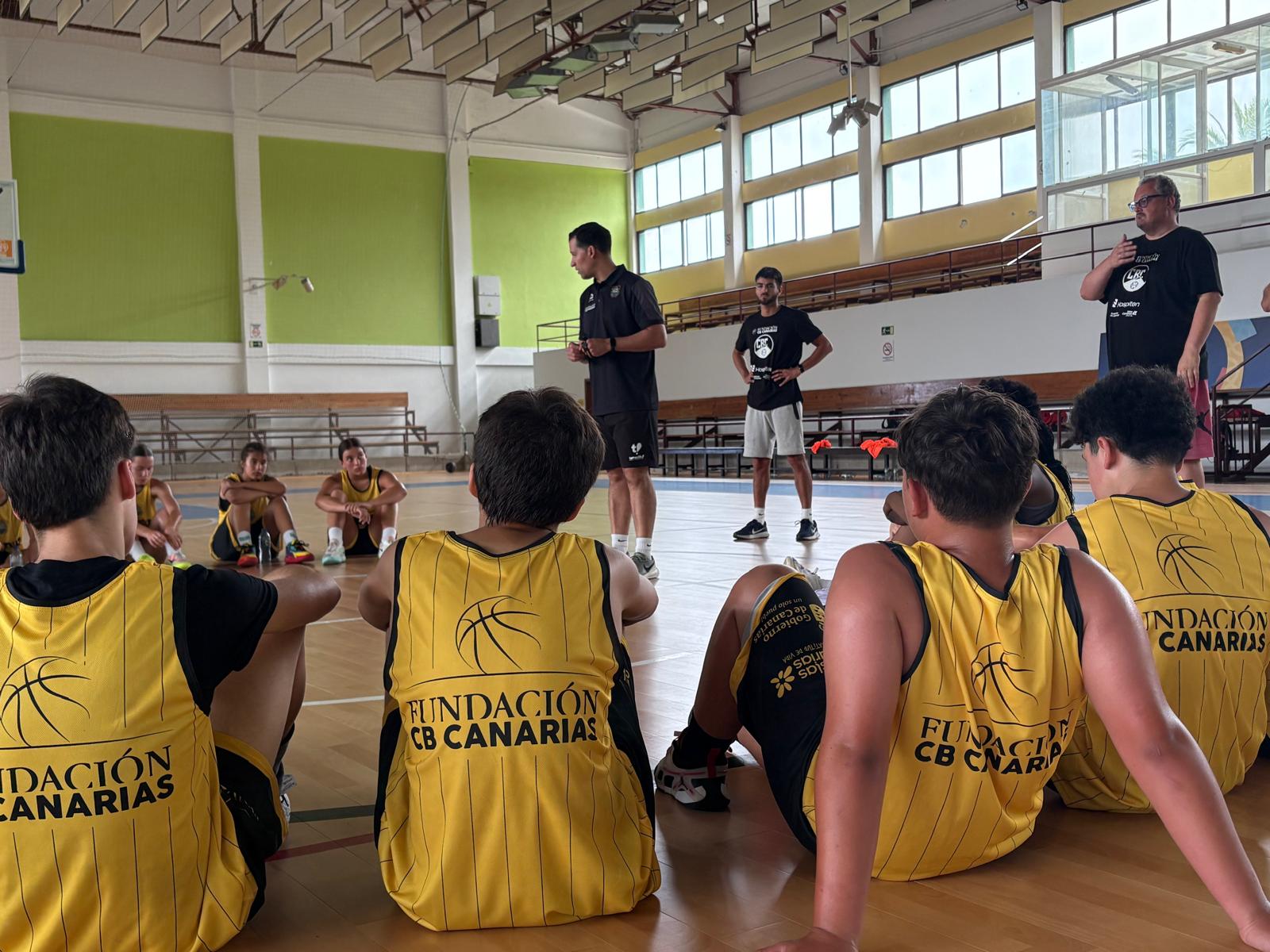 Noticia El Programa de Tecnificación CBC trabaja con los jóvenes de La Palma