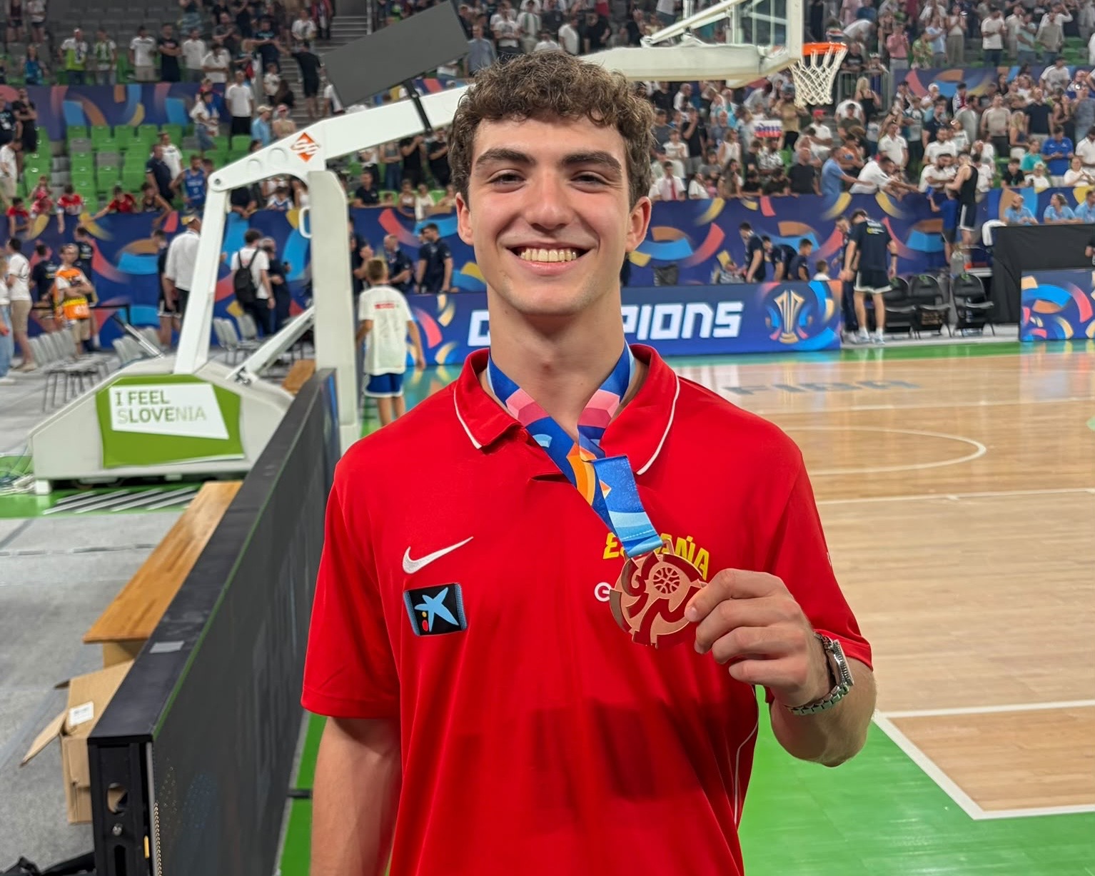 Rafa se cuelga el bronce con España en el Eurobasket U20