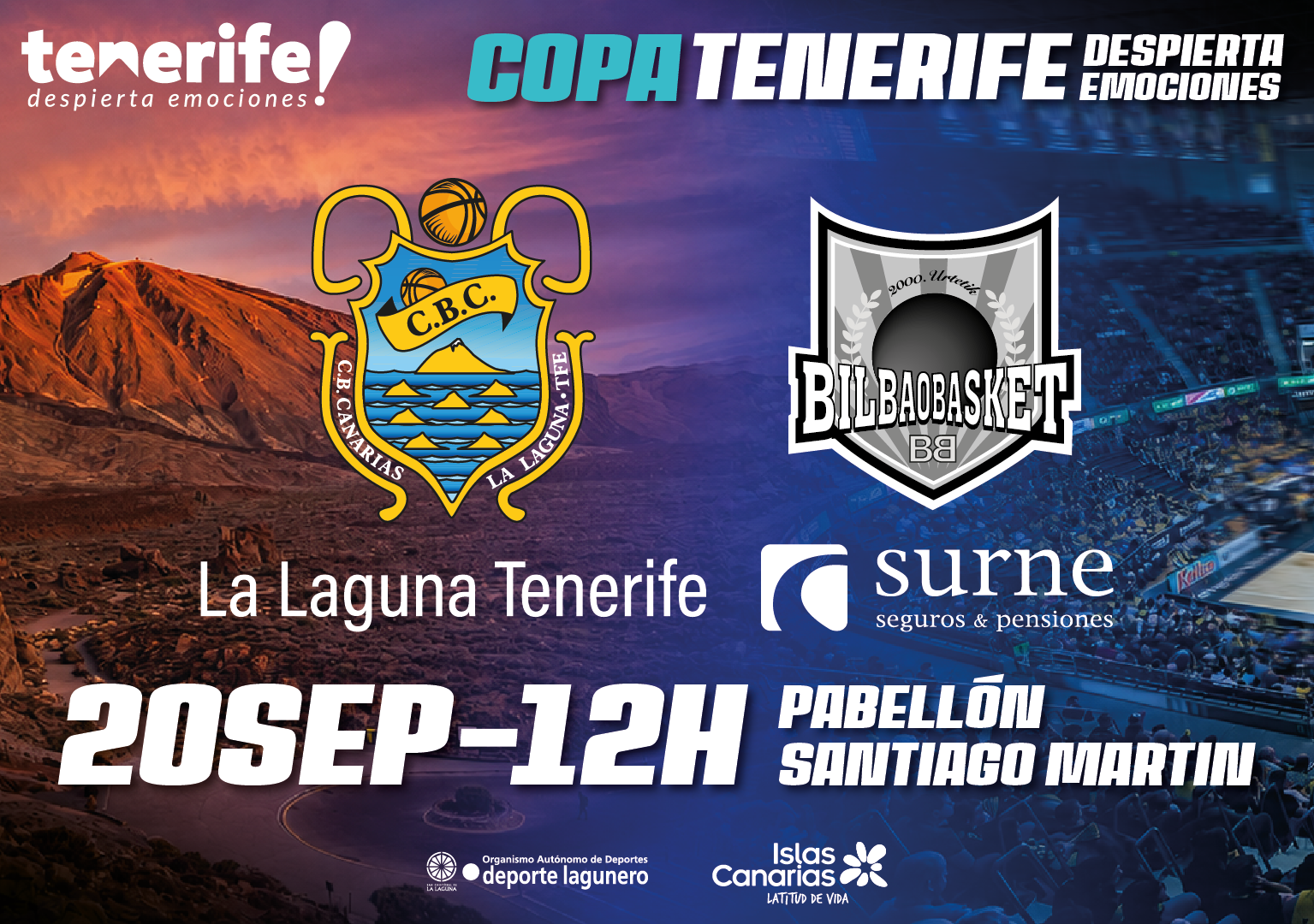 Imagen de Llega la Copa 'Tenerife! despierta emociones'