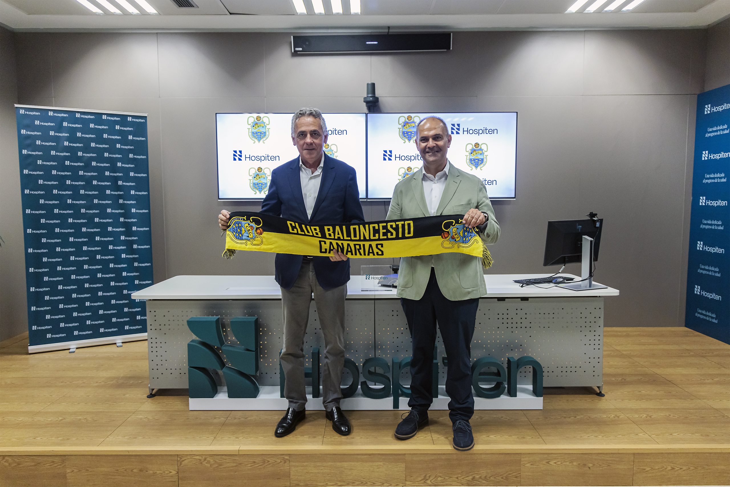 Noticia La Laguna Tenerife y Hospiten renuevan su vínculo una temporada más