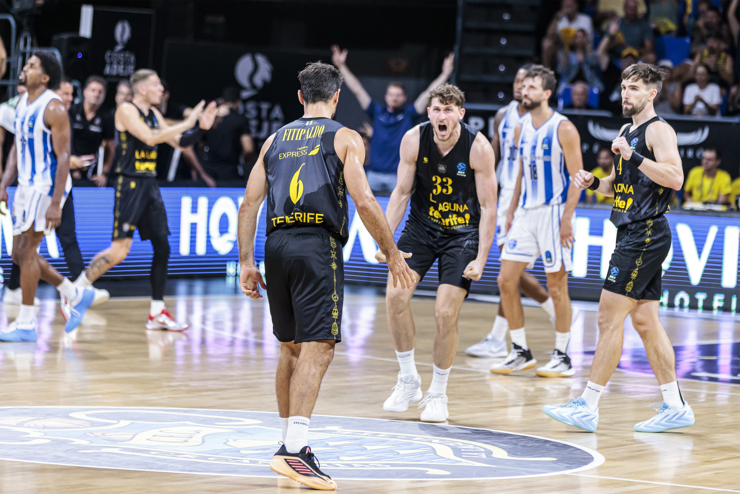 Noticia La Laguna Tenerife entra en la Eurocup con buen pie