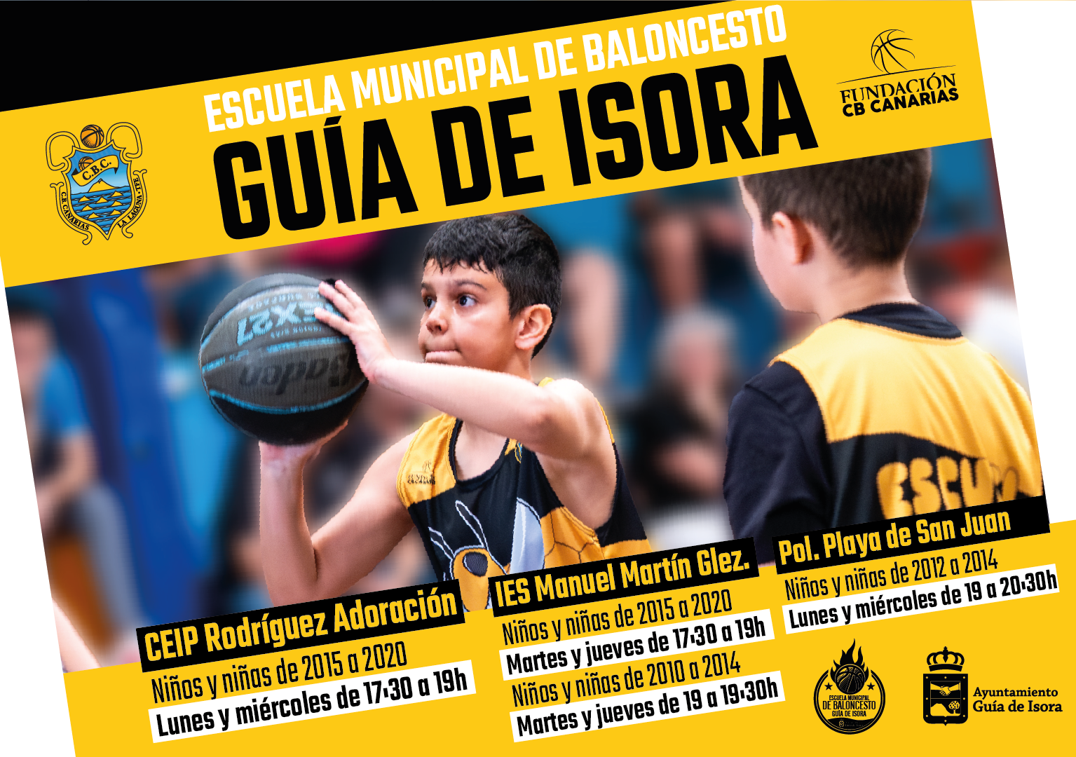 Noticia Arrancan las Escuelas CBC de Guía de Isora con cuatro núcleos de formación