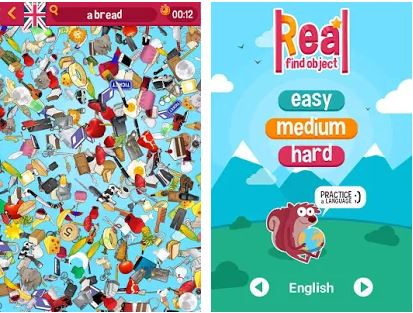 Captura número 1 de la aplicación Encontrar Objetos Find Objects