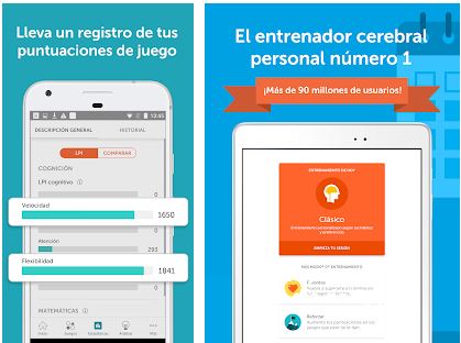 Captura número 3 de la aplicación Lumosity: Juegos mentales