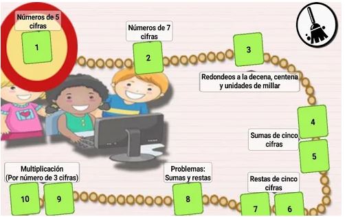 Captura número 1 de la aplicación Matemáticas 9