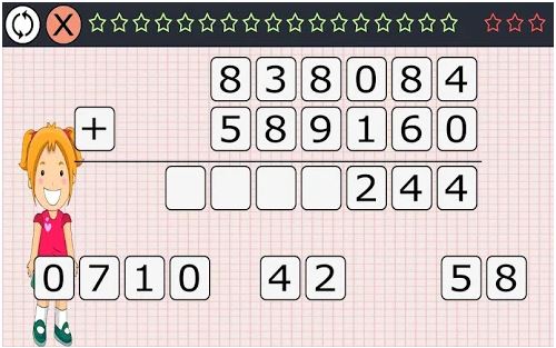 Captura número 2 de la aplicación Matemáticas 9