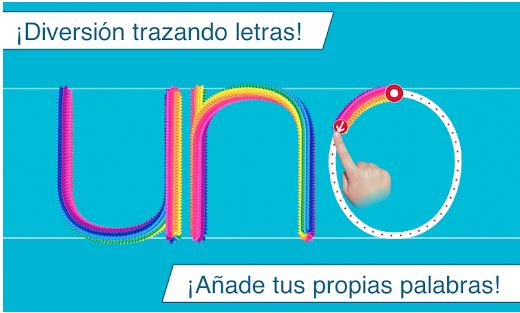 Captura número 1 de la aplicación Escribo en letra de imprenta