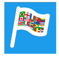 Logo de la aplicación Juego de memoria de banderas