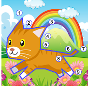 Logo de la aplicación Unir puntos – Animales