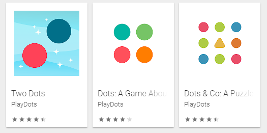 Captura número 2 de la aplicación PlayDots