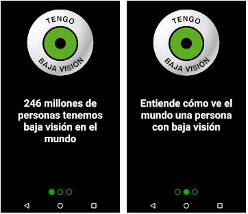 Captura número 3 de la aplicación Tengo Baja Visión – Simulador