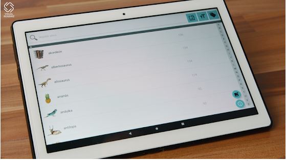 Captura número 1 de la aplicación Visual Reading Plataforma