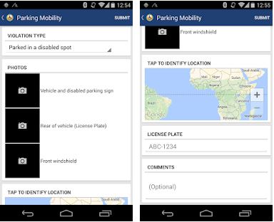 Captura número 2 de la aplicación Parking Mobility