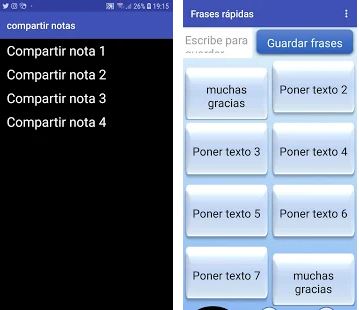 Captura número 1 de la aplicación Comunicant – Texto a voz