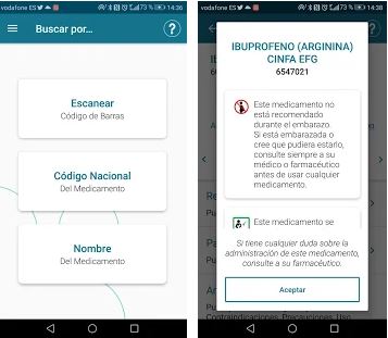 Captura número 1 de la aplicación Medicamento Accesible Plus