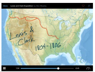 Captura número 1 de la aplicación Educreations Whiteboard