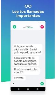 Captura número 1 de la aplicación Rogervoice llamadas subtítulos