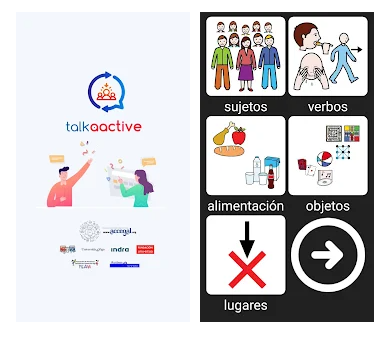 Captura número 3 de la aplicación talkAACtive