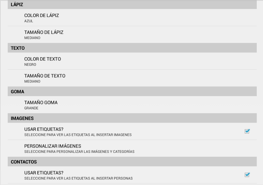 Captura número 1 de la aplicación Conversador